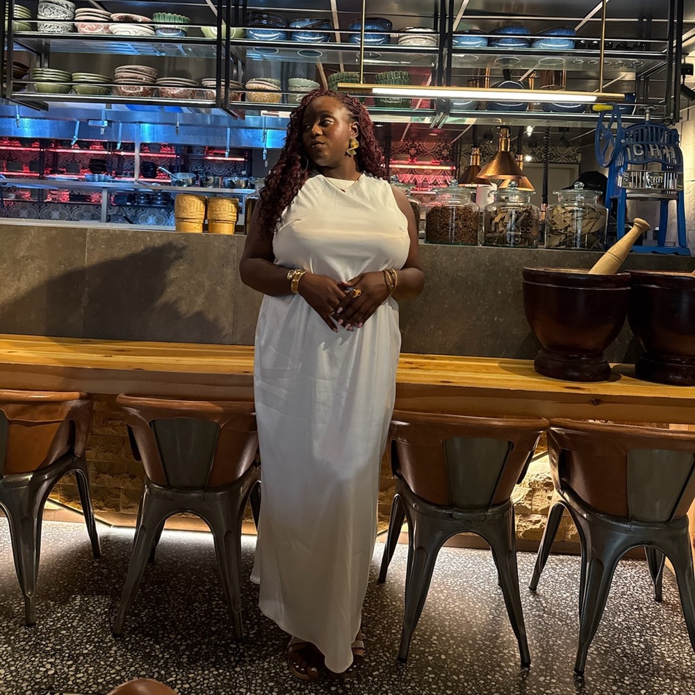 Rebdolls White Maxi Dress